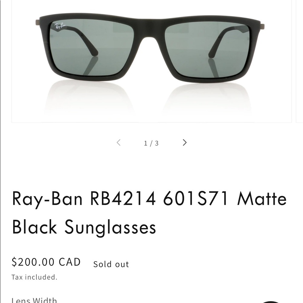 USED Ray Ban 4214 - Picture 1 of 15